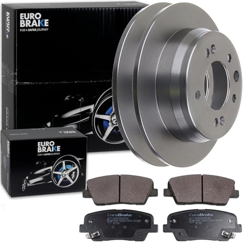 BandelOne EuroBrake Bremsscheiben 284mm+ Beläge hinten passend für CARENS 4 SOUL 2