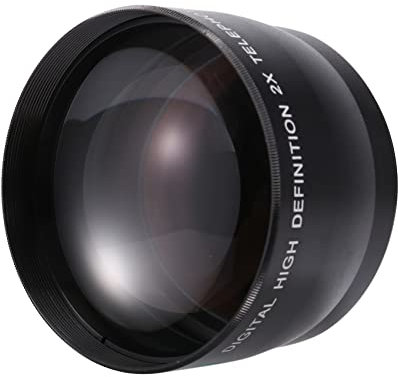 Lanko Objetivo profesional de 58 mm para objetivos 5D/6D/60D/350D/400D/450D/500D/1000D/550D/600D de 18-55 mm