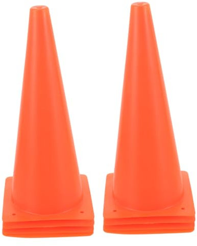 KICHOUSE Fußball-übungshütchen 6er-Pack Ldpe-verkehrshütchen für Trainingseinheiten