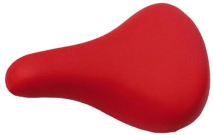 Jiuvaso Sella per Bicicletta per Bambini, Comoda, Facile da installare, Parti di Ricambio per Biciclette da Bambino e Bambina, Rosso