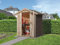 weka Gartenhaus 317 Gr.2, natur, 19 mm, ET