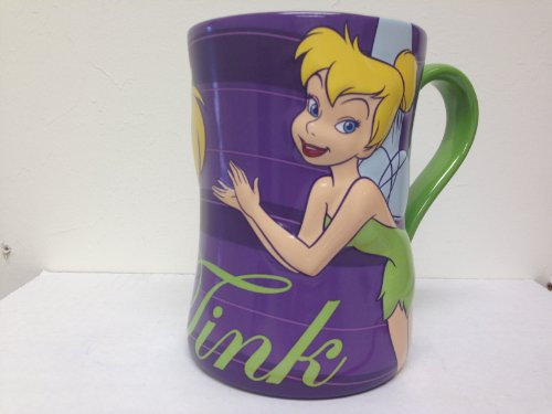 Authentic Disney Exclusive Tinkerbell Purple Ceramic Coffee Mug Tinker Bell by Disney