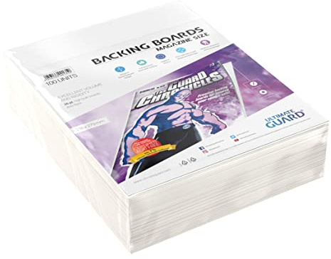 Ultimate Guard Comic Backing Boards Magazine Size (100)