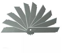 Lames de rechange 18 mm pour couteaux de tapis Lames de rechange 18 mm pour couteaux de tapis Lames de rechange 100 pièces