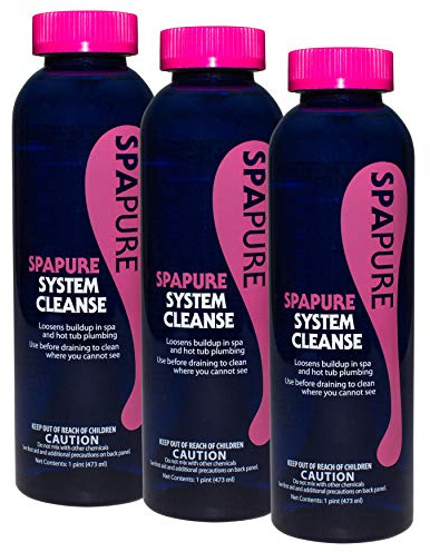 SpaPure System Cleanse (1 pt) (3 Pack)