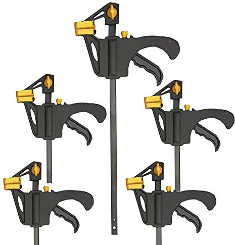 6 Zoll 2/4/6/8/10 St¨¹ck Neue Holzbearbeitung Klemmleiste F Clip 4 Zoll Harter Griff Schnelle Ratsche Holzbearbeitung DIY Werkzeug Tischler Set-10 St¨¹ck 6 Zoll