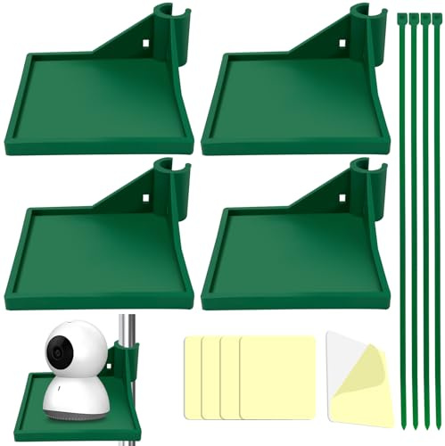 4 Pcs Tablette d'angle pour Tente de Culture, Cadre d'angle pour Tente de Culture, Accessoires d'angle pour Tente de Culture, Support d'angle pour Tente de Culture pour hygromètre