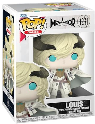 Funko Pop! Games: Metaphor: ReFantazio - Louis | Merchandising Oficial - Figura de Vinilo Coleccionable para Decoración - Regalo Friki de Cumpleaños