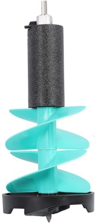 Jonlaki Trivella Elettrica Professionale da Pesca Ghiaccio con Struttura in Nylon e Lame Incisive, Lunghezza 50 Cm, Diametro 8 Pollici, Punta da Trapano Versatile per Pescatori