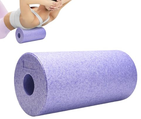 Rodillo para fascia | Ayuda de recuperación muscular de cuerpo hueco, para estiramiento, rutina de fitness después del entrenamiento, regeneración deportiva, gimnasio, casa, yoga