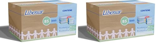 Libenar Soluzione Isotonica, Soluzione Fisiologica Salina per Detersione di Naso, Occhi, Orecchie e per l'Inalazione in Aerosol, Adatto a Neonati e Bambini, Flaconcini Monouso da 5 ml, 85 Flaconcini