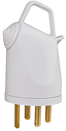 Legrand - Fiche Plexo 20 A - 3P+T - Gris