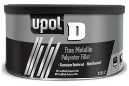 U-POL « D » Mastic aluminium 1,1 L / 2 kg