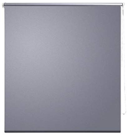 vidaXL Store Enrouleur Occultant 144,4x230 cm Gris Fenêtre Chambre à Coucher