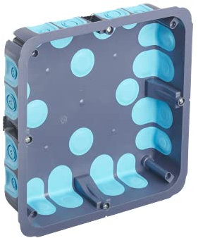 Boite de derivation electrique | boite derivation | Boite de derivation etanche exterieur | Boite De Derivation Encastree Stop Air 170X170X40 + Couvercle | Debflex | 718868