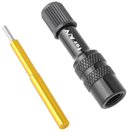 Vorderradgabel-Luftadapter, Fahrrad-Ventiladapter Für Vorde Fahrrad-Vorderradgabel-Ventiladapter | Anti-Rutsch-Ventil-Verlängerungsadapter - Reifenpumpenzubehör Für, Mountainbike, Rennrad