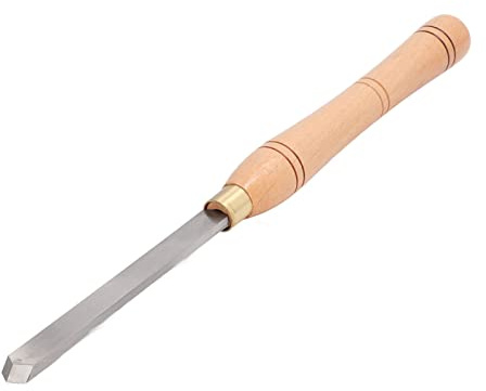 Tornio per tornio in legno HSS scalpello per tornio ad alte prestazioni ergonomico manico in faggio a triangolo scalpello