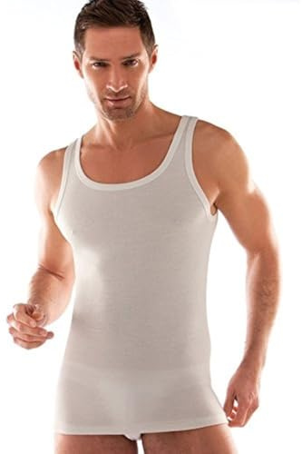 Liabel Set 2 Canotte Uomo Lana/Cotone (6ª-XL-52)