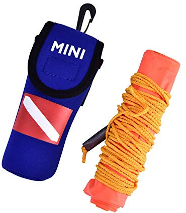 MAGT Boa da Nuoto Galleggiante da Nuoto, in PVC Gonfiabile Impermeabile con Corda da 550 cm per Acquatici Nuotatori