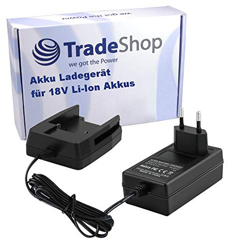 Akku Ladegerät für Worx 18V Li-Ion Akkus wie WA3512 WA3512.1 WA3511 WA3516 WA3520 WA3523 WA3525 WA3575 Rockwell RW9161 / Ladestation Ladekabel