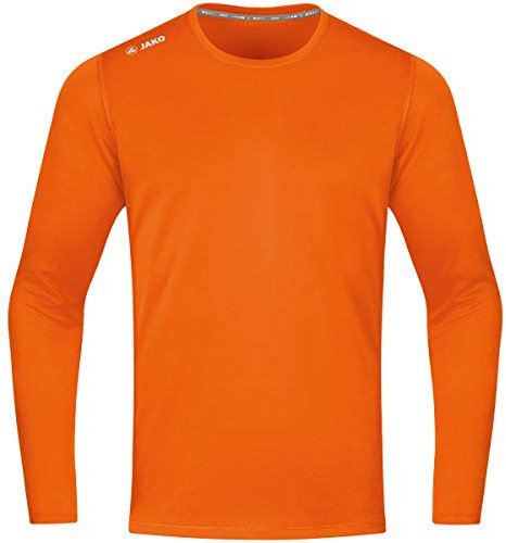 JAKO Herren Longsleeve Run 2.0, Neonorange, L