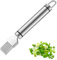 Edelstahl Scallion Slicer, Spring Onion Slicer Zwiebel Shredder Messer Scallion Cutter Obst Gemüse Lebensmittel Knoblauch Chopper für Küche Restaurant