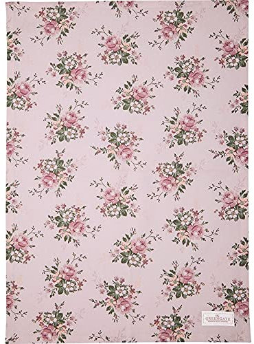 GreenGate [W] Tea Towel Marie Dusty Rose