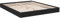 vidaXL Bettgestell Schwarz 160x200 cm Holzwerkstoff