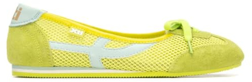 XTI - Bailarinas Mujer Pistacho - Calzado Cómodo y Versátil - Moda Casual - Modelo 14522613 (Talla 40)