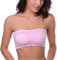 Soutien-gorge forme bandeau Hoerev, stretch et sans coutures, avec coussinets amovibles - Rose - M
