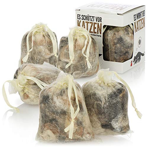 com-four® 6X Cat spavento, repellenti per Animali Domestici e per Gatti Selvatici, deterrenti innocui per peli di Cane, repellenti per Animali Domestici e repellenti per Animali Selvatici