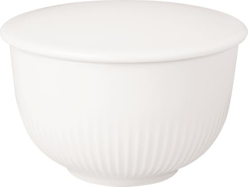 Villeroy & Boch - Afina sucrier avec couvercle, boîte pour le sucre, édulcorants ou petites gourmandises, résistant au lave-vaisselle, résistant au micro-ondes, porcelaine premium made in Germany