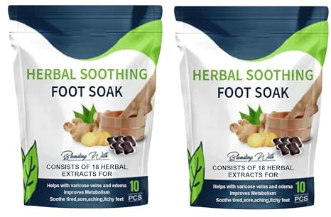 Herbal Detox Foot Soak Beads,Herbal Detox Cleansing Foot Soak Beads,Relieve Foot Pressure and Improve Sleep,Natural Detoxingherbs Cleansing Foot Soak Beads,Body Detox Foot Soak Beads