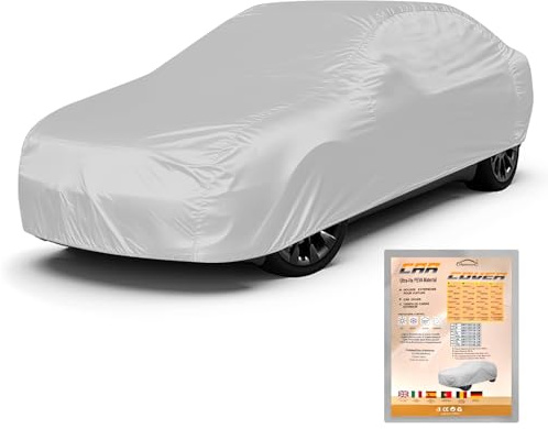 Funda de Coche Exterior Cubierta de Coche Impermeable Antipolvo y Rasguño Universal Cubierta De Coche Impermeable Antipolvo Y Rasguño, Fundas De Coche para Exteriores