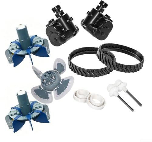 Kit di pulizia per piscina Zodiac per Baracuda MX6 MX8 per Elite, set di manutenzione da 11 pezzi con turbina Flex Power Tracks azionamenti alberi cuscinetti scrubber montaggio