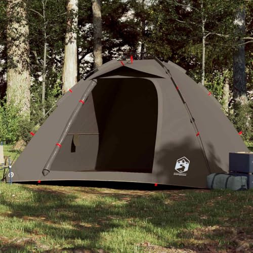 LoogCape Fisketält personer brun quick release 190T polyester PU vattentätt tält med E-anslutning förpackningsstorlek x x för camping, fiske, strand