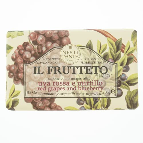 NESTI DANTE Il Frutteto, Red Grapes & Blueberry Soap 250 g