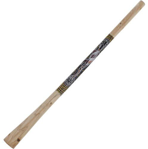 Didgeridoo, Teakholz, Bemalt, 1Stück, 130cm lang, Marke Terré
