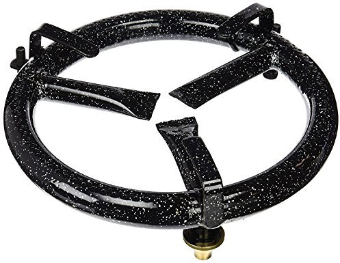 GARCIMA 20101 Hornillo paellero sobrecocina, Negro, 25 x 28 x 8.5 cm