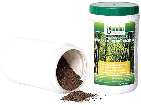 Jumbogras Engrais pour Bambou avec Effet à Long Terme, Engrais 100% Organique pour Toutes Les graminées ornementales, betteraves à graminées et plantations d'herbe (750 g)