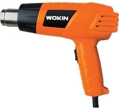 SVERNICIATORE TERMICO 785021 WOKIN Con doppia regolazione: 350°C e 500°C. In dotazione 4 accessori.