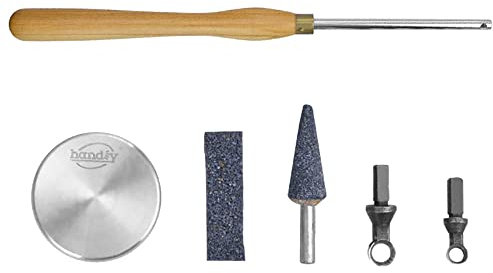 Toplionace Scalpello per Scavare il Legno, Strumenti per Intagliare il Legno Utensile per Tornire il Legno Coltello Cavo con Affilatore