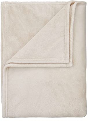 BUTLERS Fleecedecke L 200 x B 150cm | große extra weiche und Flauschige Couchdecke | Überwurf für Sofa im Wohnzimmer | Pflegeleicht