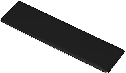 PATIKIL 3x1x0.04 Metal Nombre Placa, 20 Packs Anodizado Aluminio En Blanco Placa Bricolaje Personalizado Grabado Redondo Esquina Cartel Etiqueta para Personalizada Impresión, Negro