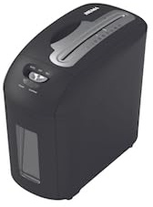 Sigma Aktenvernichter PCC 165, Kunststoff, 19.5 x 36 x 33.7 cm, mit Schiebeschalter, schwarz