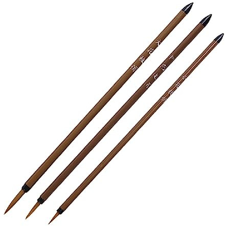 Pennelli professionali a linee sottili Set di penne a linea gancio spazzola di calligrafia cinese per la calligrafia cinese e pittura arte
