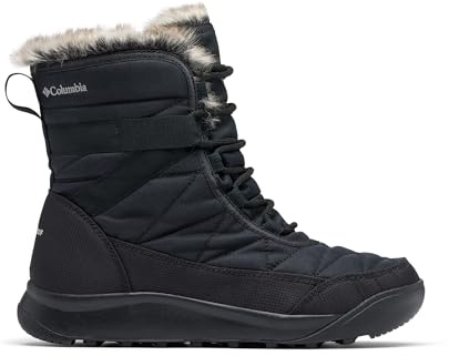 Columbia Minx Shorty, Stivali da neve Donna, Black/Titanium II Minx Shorty 4, 40.5 EU