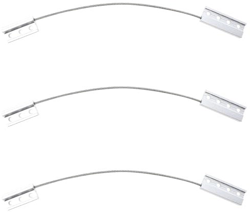 SEWOART 3pezzi Dispositivo Anti-caduta Per Finestre E Porte Limitatore Di Sicurezza Inossidabile Cavo Di Blocco Per Protezione Adatto Per Uso Domestico E Uffici