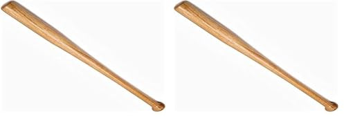 Mazza Da Baseball Softball In Legno 73 Cm 640 Grammi Per Sport Idea Regalo (Confezione da 2)