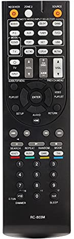 Fictory Télécommande pour récepteur AV, prise en main facile, durable, pour TX-NR609/HT-S7409, économique